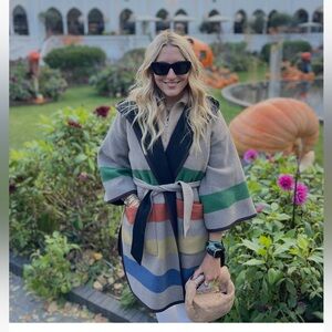 Max Mara Weekend Multicolor coat; fits like a small